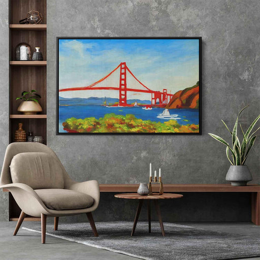 Impressionism Golden Gate Bridge #101 - Kanvah