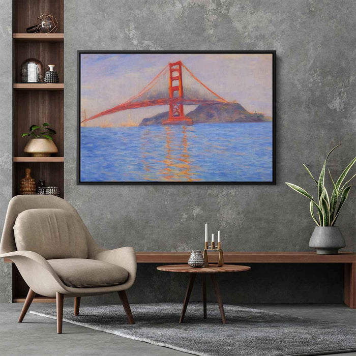 Impressionism Golden Gate Bridge #102 - Kanvah