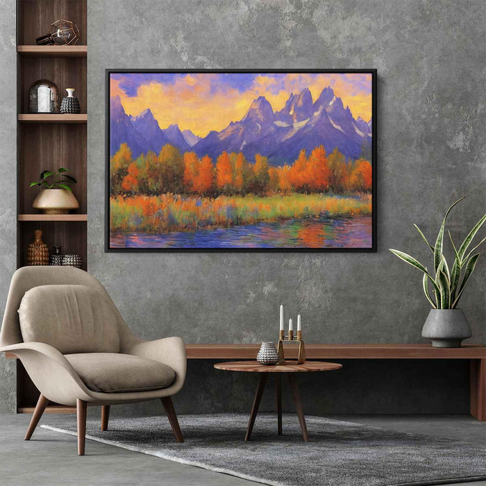 Impressionism Grand Tetons #101 - Kanvah