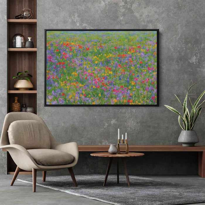 Impressionist Oil Wild Flowers #115 - Kanvah