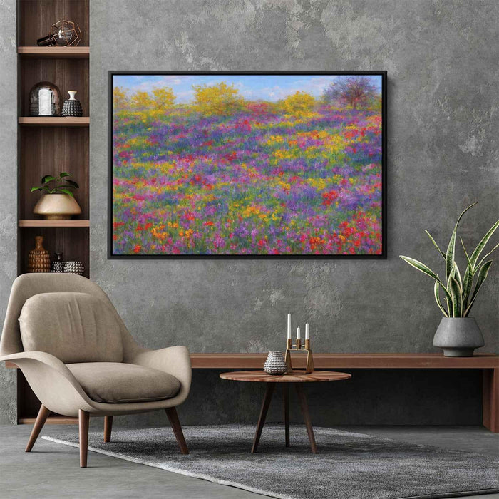 Impressionist Oil Wild Flowers #120 - Kanvah