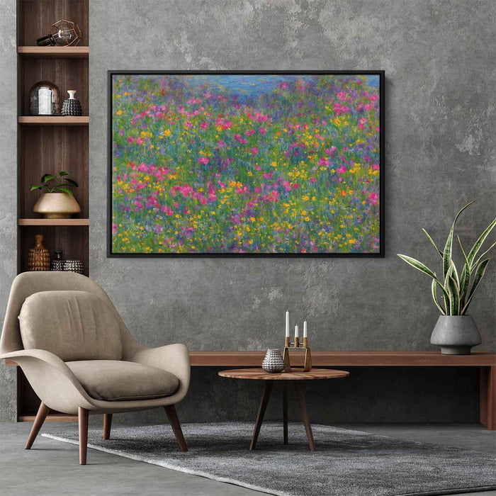 Impressionist Oil Wild Flowers #136 - Kanvah