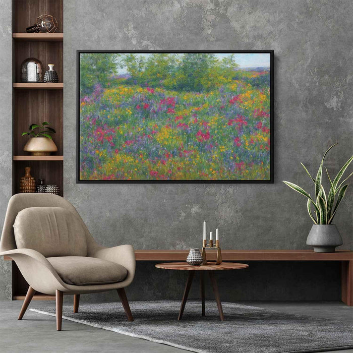 Impressionist Oil Wild Flowers #139 - Kanvah