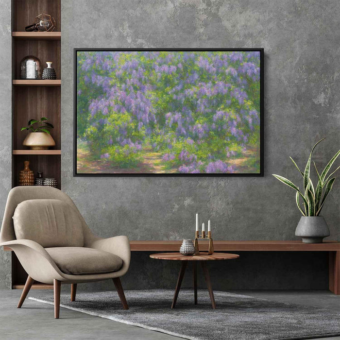 Impressionist Oil Wisteria #101 - Kanvah