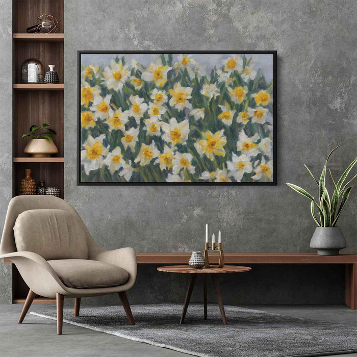 Daffodils Oil Painting #116 - Kanvah