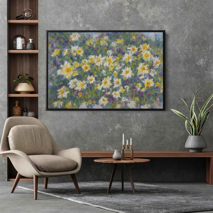 Daffodils Oil Painting #129 - Kanvah