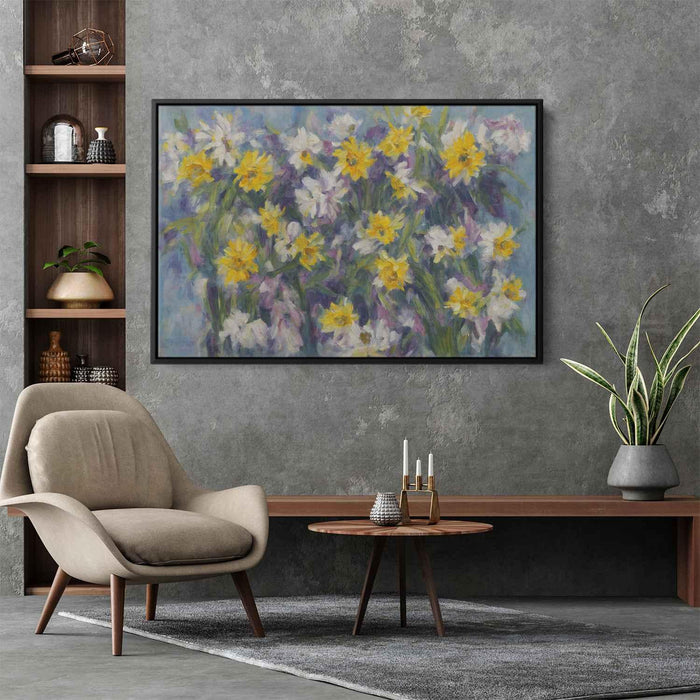 Daffodils Oil Painting #132 - Kanvah