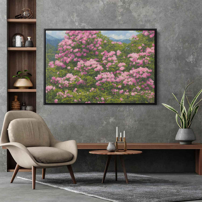 Rhododendron Oil Painting #106 - Kanvah