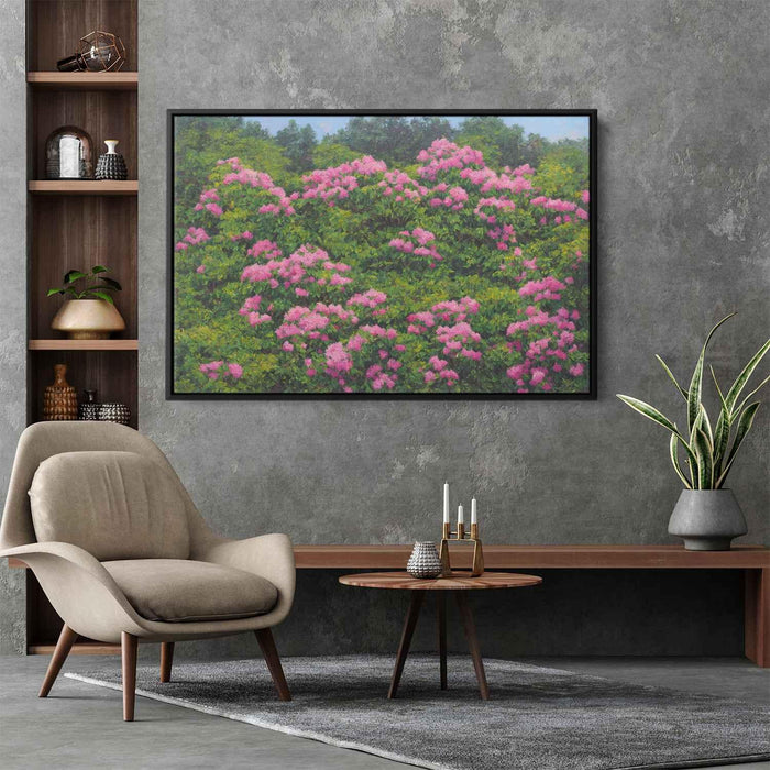 Rhododendron Oil Painting #132 - Kanvah