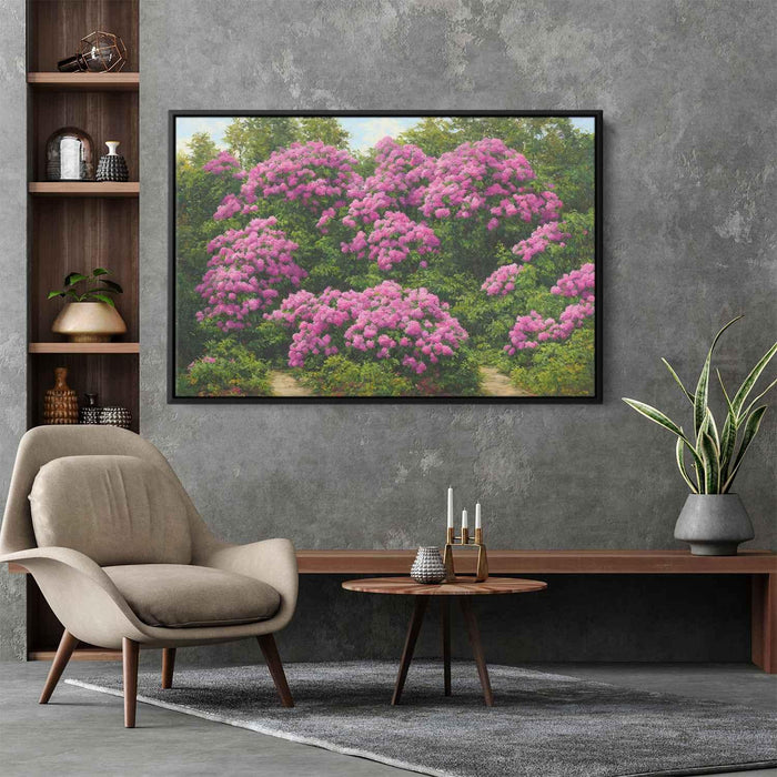 Rhododendron Oil Painting #135 - Kanvah