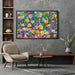 Tropical Flowers Oil Painting #102 - Kanvah