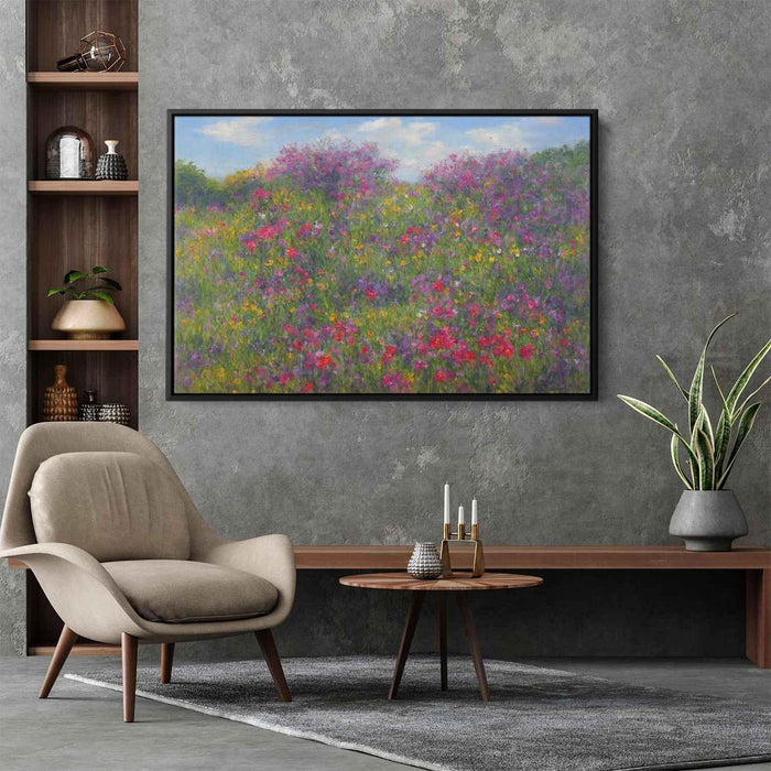 Wild Flowers Oil Painting #101 - Kanvah