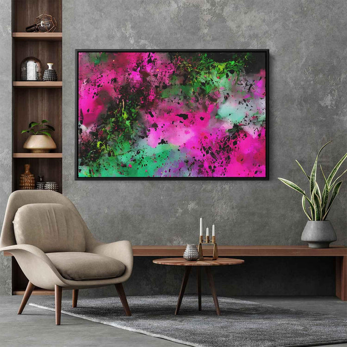 Pink Abstract Splatter #101 - Kanvah