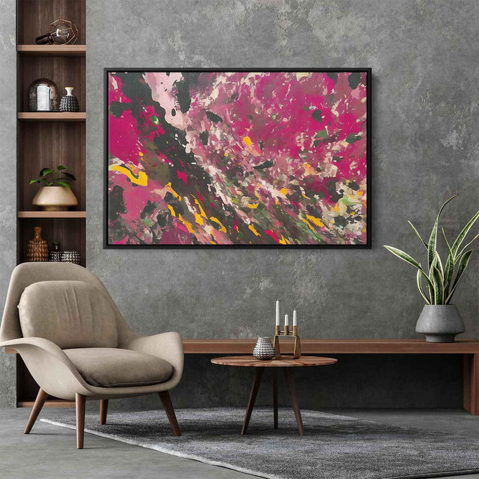 Pink Abstract Splatter #102 - Kanvah