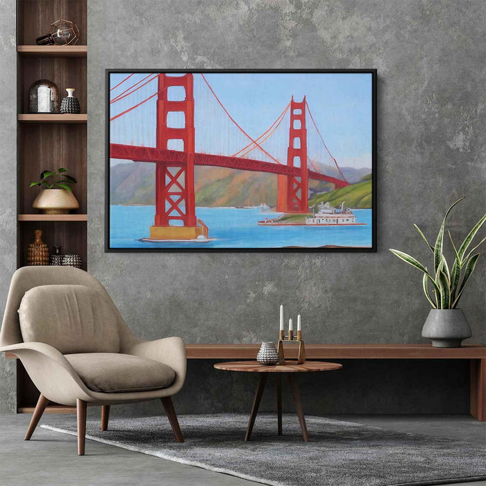 Realism Golden Gate Bridge #130 - Kanvah