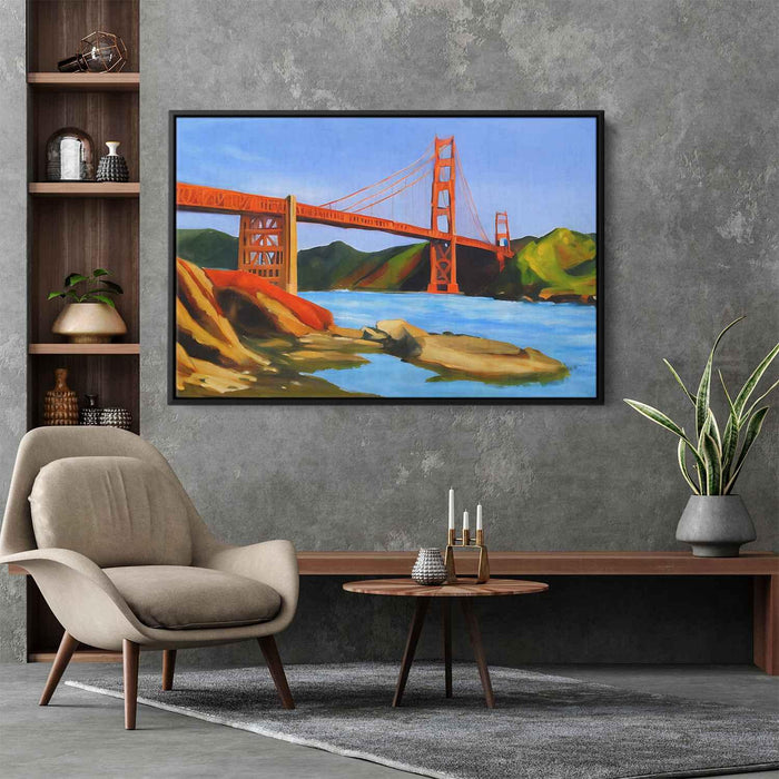 Realism Golden Gate Bridge #131 - Kanvah