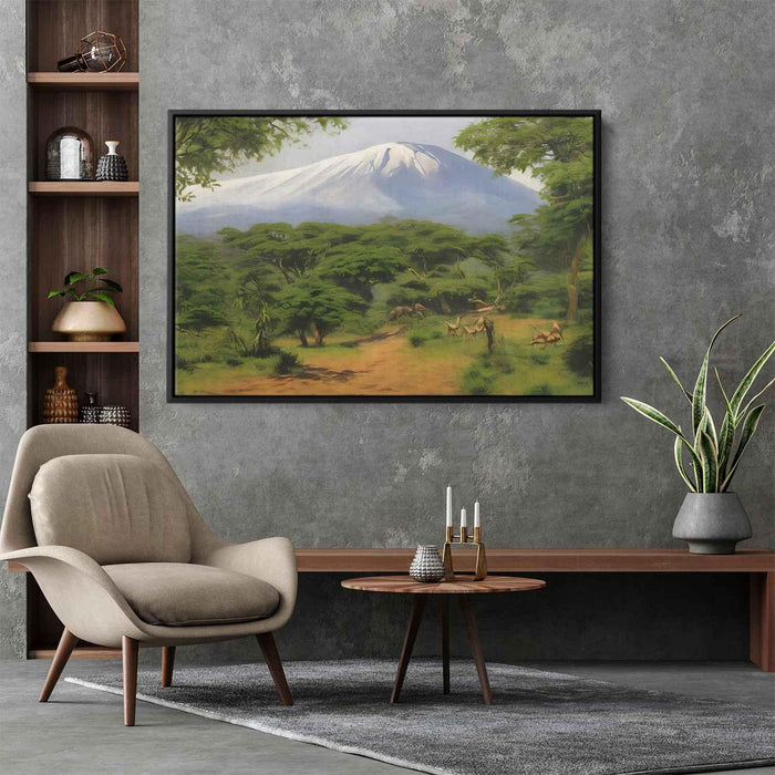 Realism Mount Kilimanjaro #130 - Kanvah