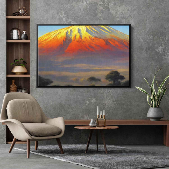 Realism Mount Kilimanjaro #132 - Kanvah