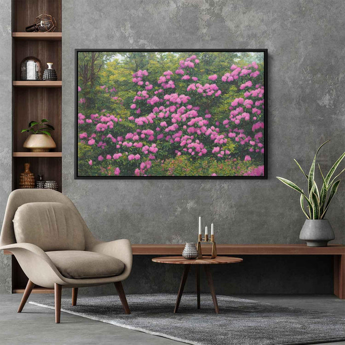 Realistic Oil Rhododendron #121 - Kanvah