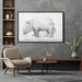 Rhinoceros by Albrecht Durer - Canvas Artwork