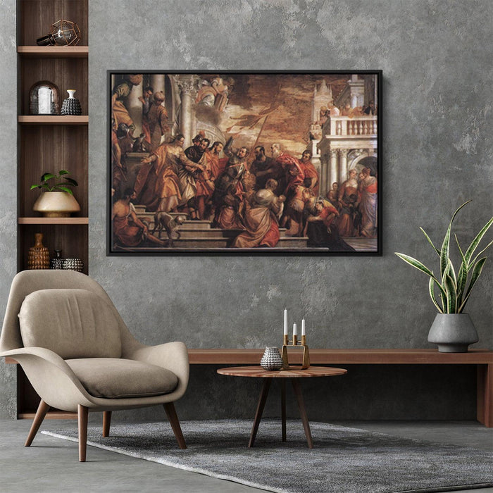 Saints Mark and Marcellinus being led to Martyrdom by Paolo Veronese - Canvas Artwork