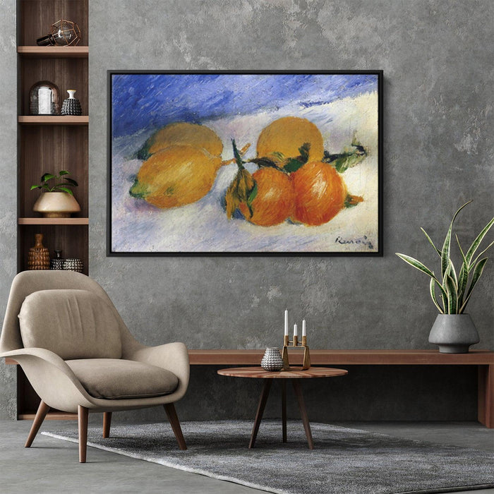 Still Life with Lemons and Oranges by Pierre-Auguste Renoir - Canvas Artwork