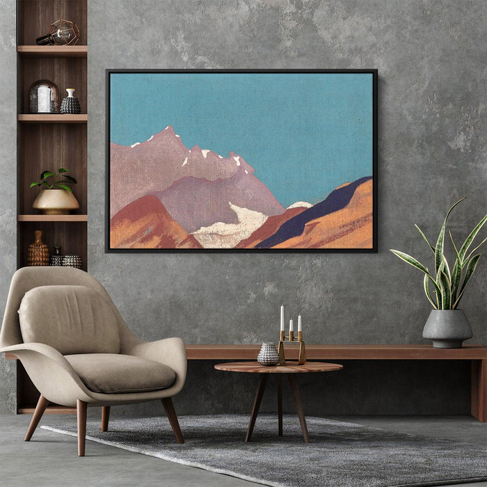 Study of mountains by Nicholas Roerich - Canvas Artwork