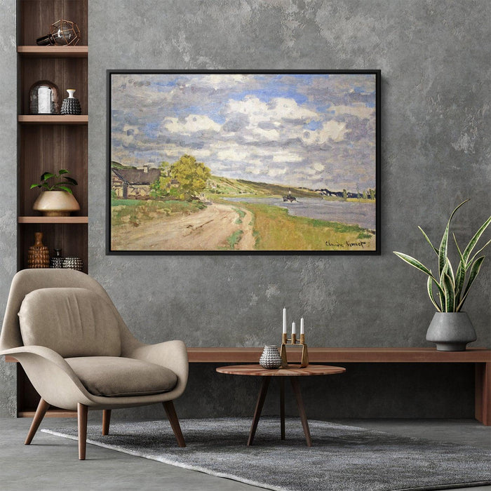 The Estuary of the Siene by Claude Monet - Canvas Artwork