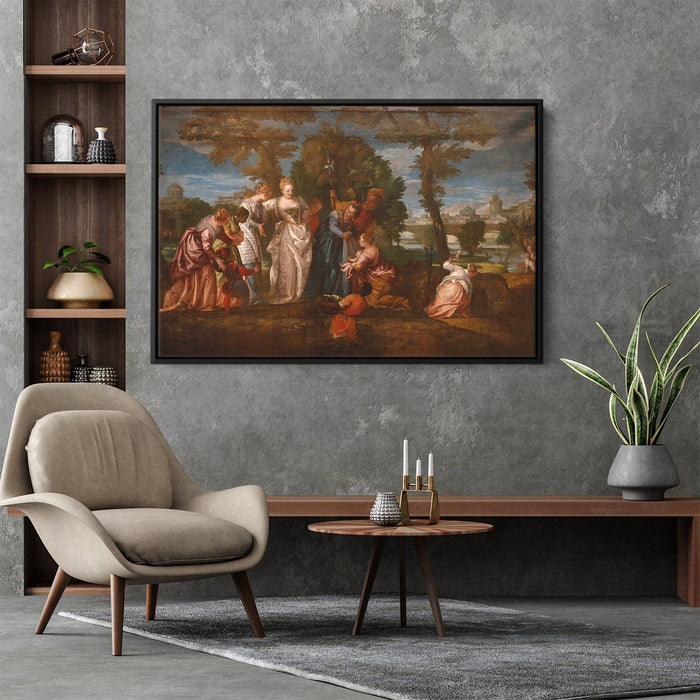 The finding of Moses by Paolo Veronese - Canvas Artwork