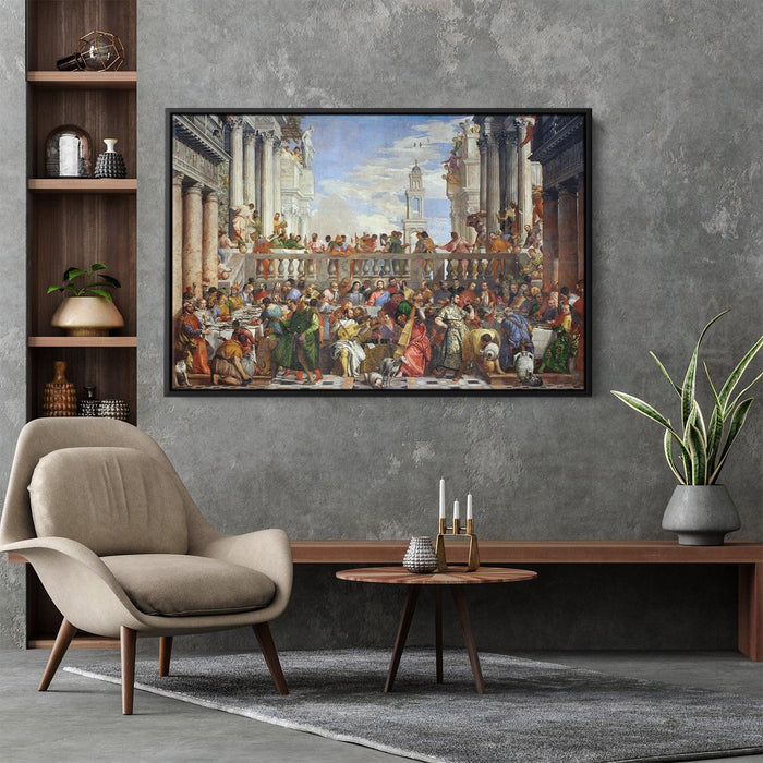 The Wedding Feast at Cana by Paolo Veronese - Canvas Artwork