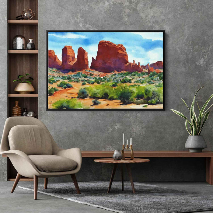 Watercolor Arches National Park #103 - Kanvah