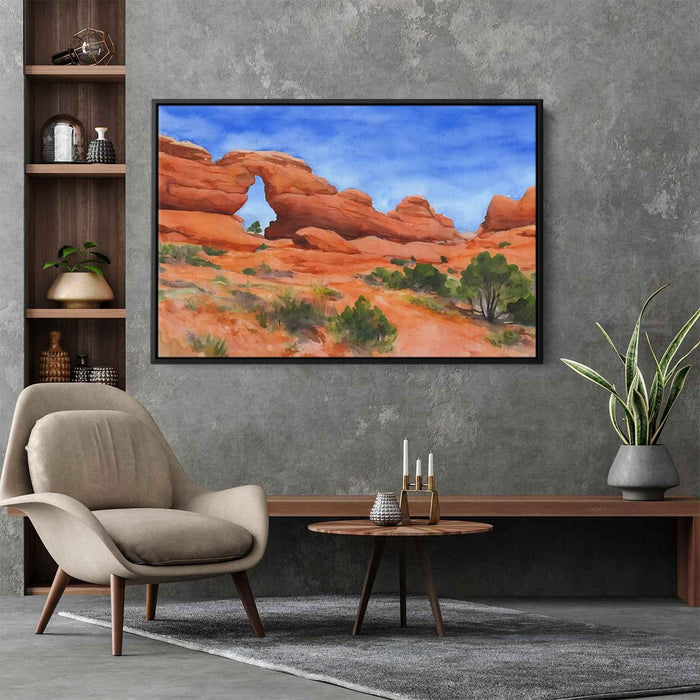 Watercolor Arches National Park #113 - Kanvah