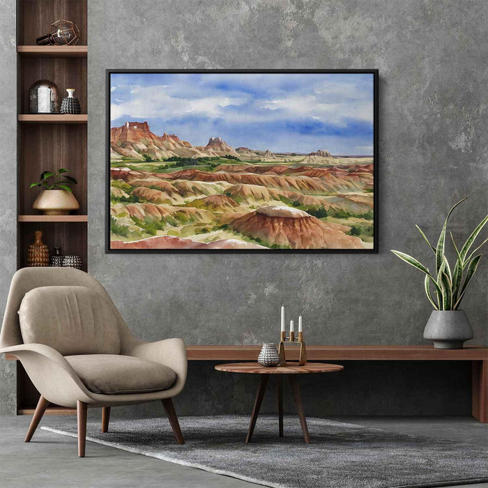 Watercolor Badlands National Park #105 - Kanvah