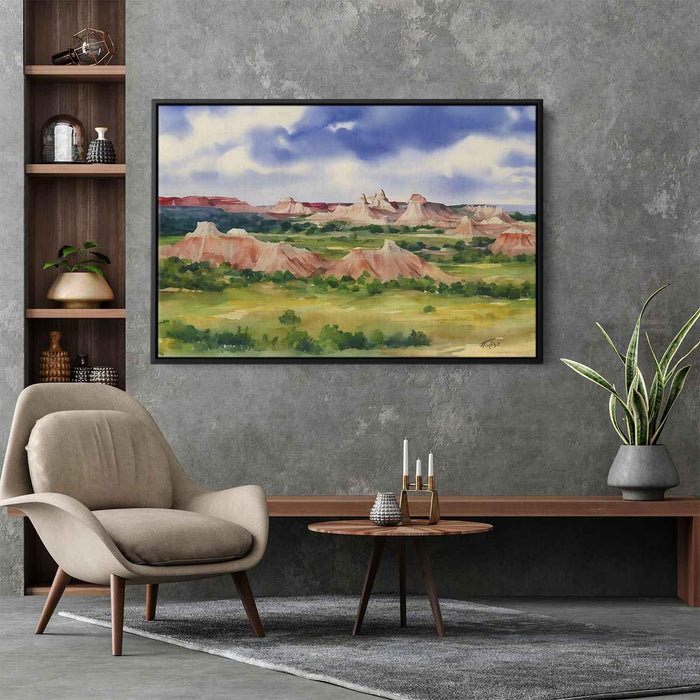 Watercolor Badlands National Park #108 - Kanvah