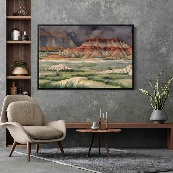 Watercolor Badlands National Park #118 - Kanvah