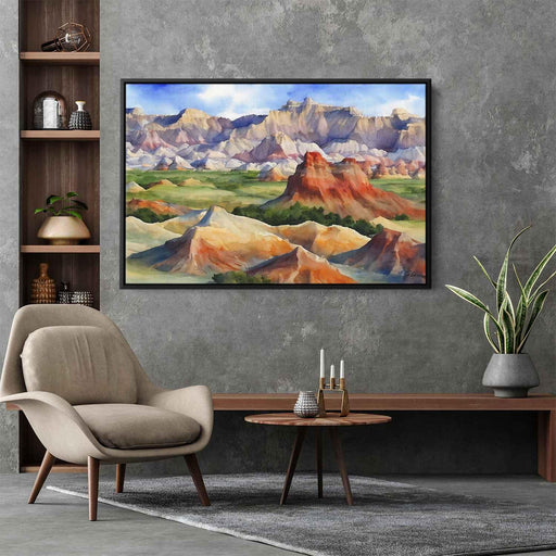 Watercolor Badlands National Park #127 - Kanvah