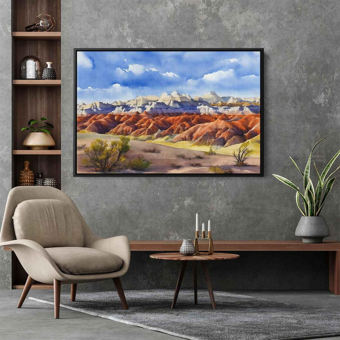 Watercolor Badlands National Park #131 - Kanvah