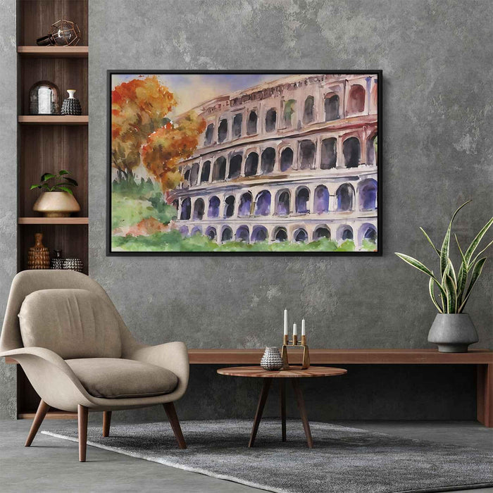 Watercolor Colosseum #121 - Kanvah