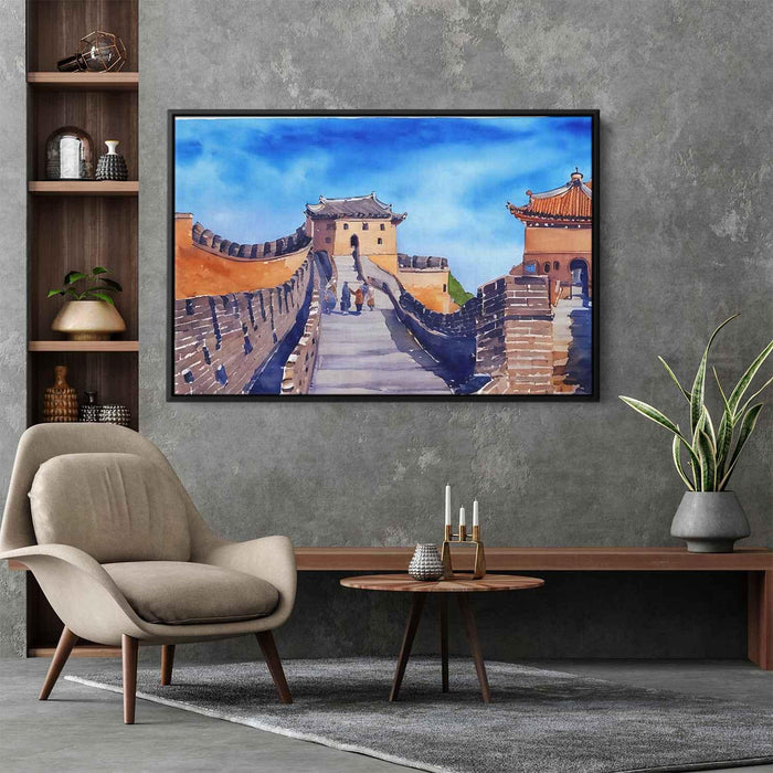 Watercolor Great Wall of China #101 - Kanvah