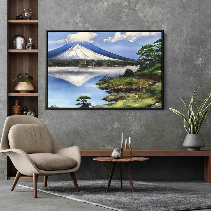 Watercolor Mount Fuji #102 - Kanvah