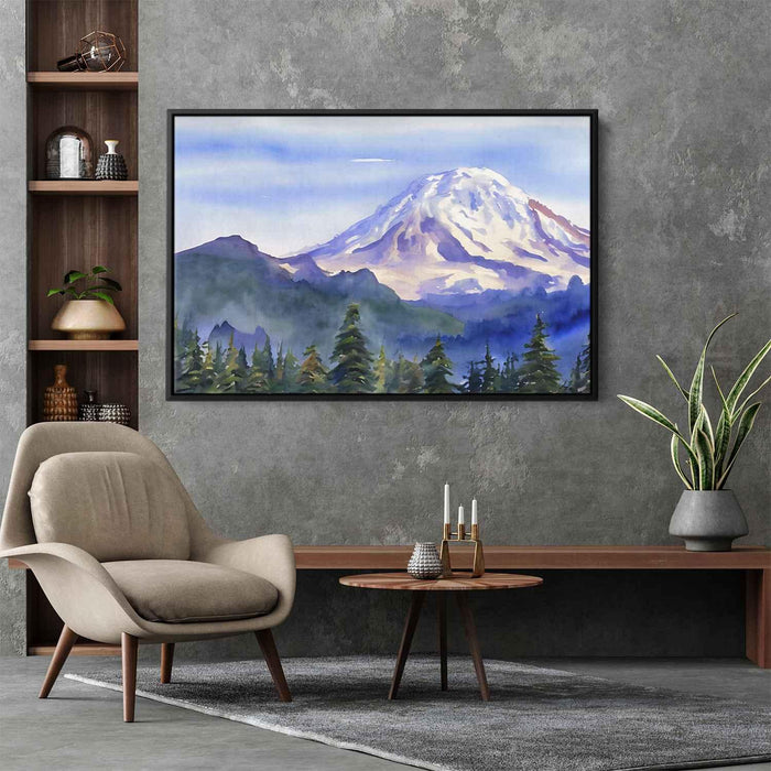 Watercolor Mount Rainier #102 - Kanvah