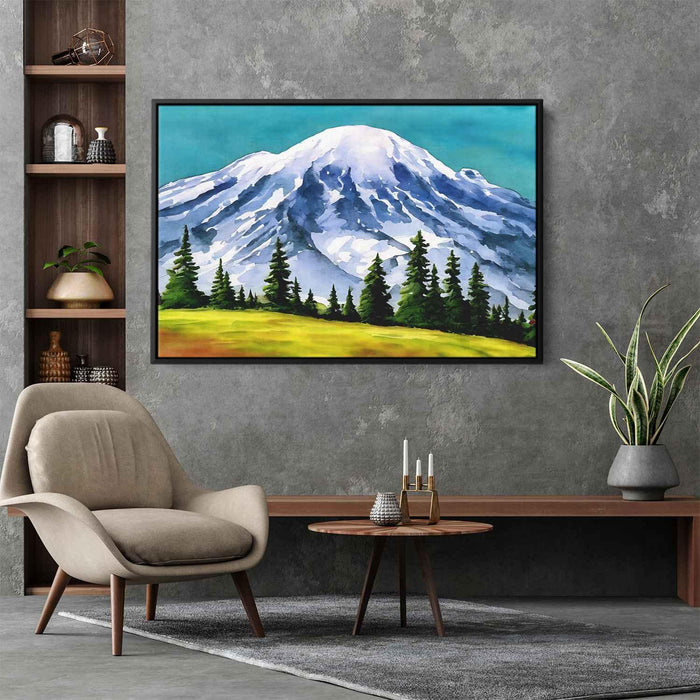 Watercolor Mount Rainier #121 - Kanvah