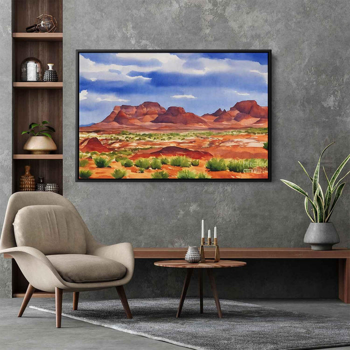 Watercolor Painted Desert #101 - Kanvah