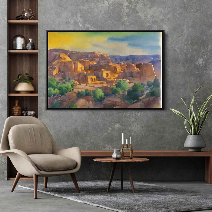 Watercolor Petra #131 - Kanvah