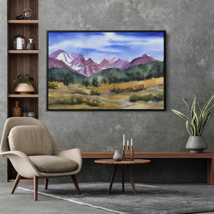 Watercolor Rocky Mountains #102 - Kanvah
