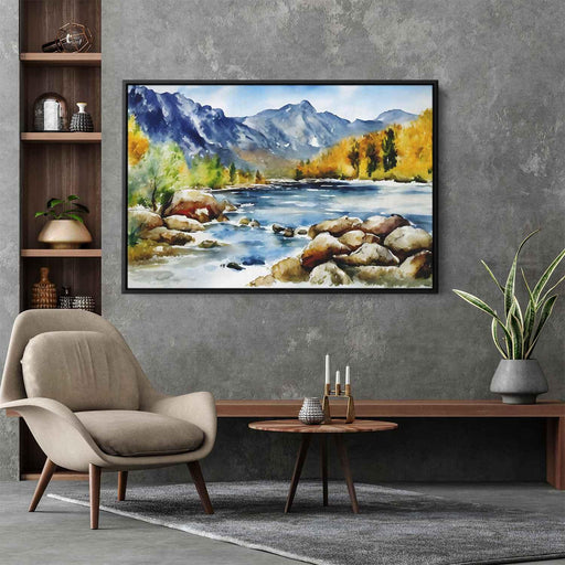 Watercolor Rocky Mountains #130 - Kanvah