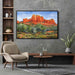 Watercolor Sedona Red Rocks #102 - Kanvah