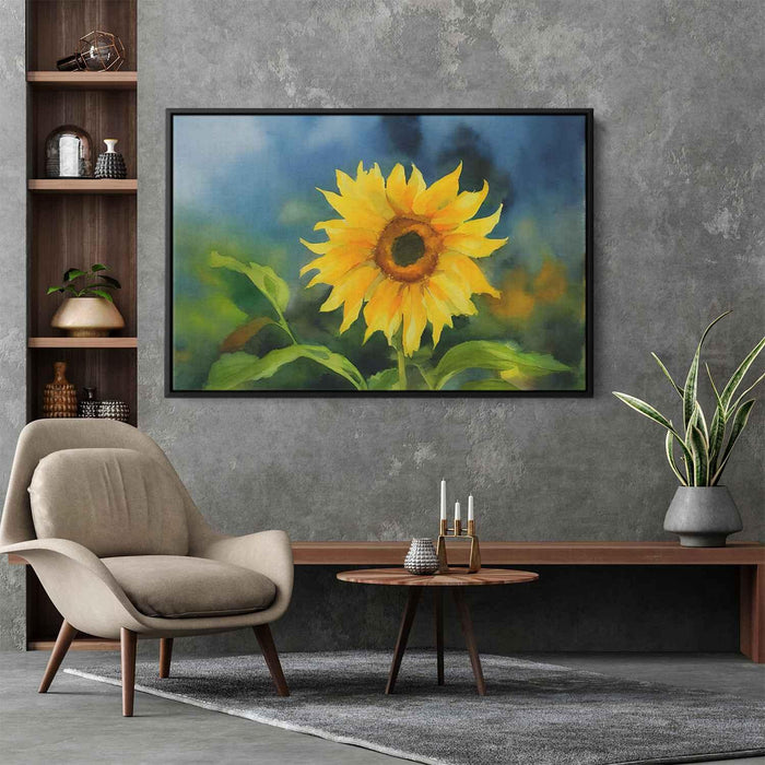 Watercolor Sunflower #121 - Kanvah
