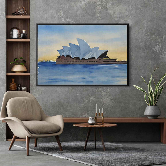 Watercolor Sydney Opera House #132 - Kanvah