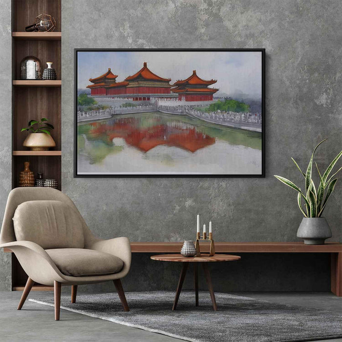 Watercolor Forbidden City #131 - Kanvah